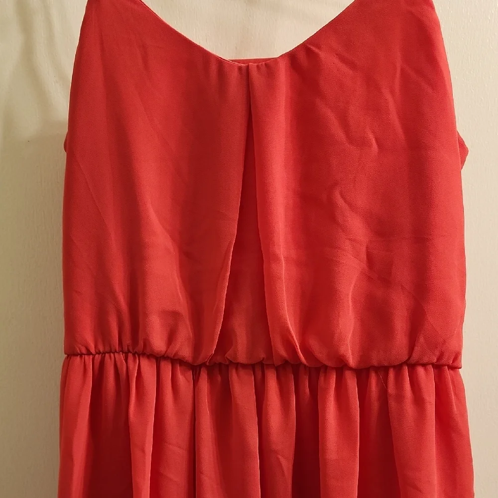 Chic Pink Sleeveless Dress - Picture 2 of 8